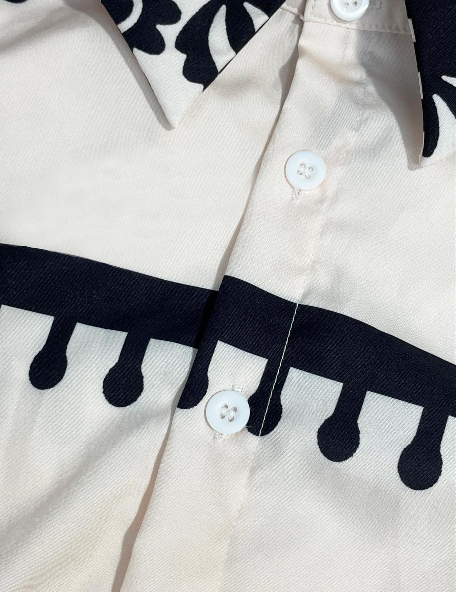 Monochrome Heritage – Belted Maxi Dress