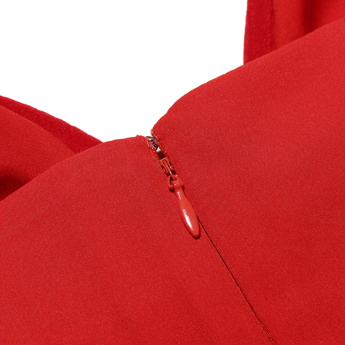 Scarlet Coquette – Halter Corset Midi Dress
