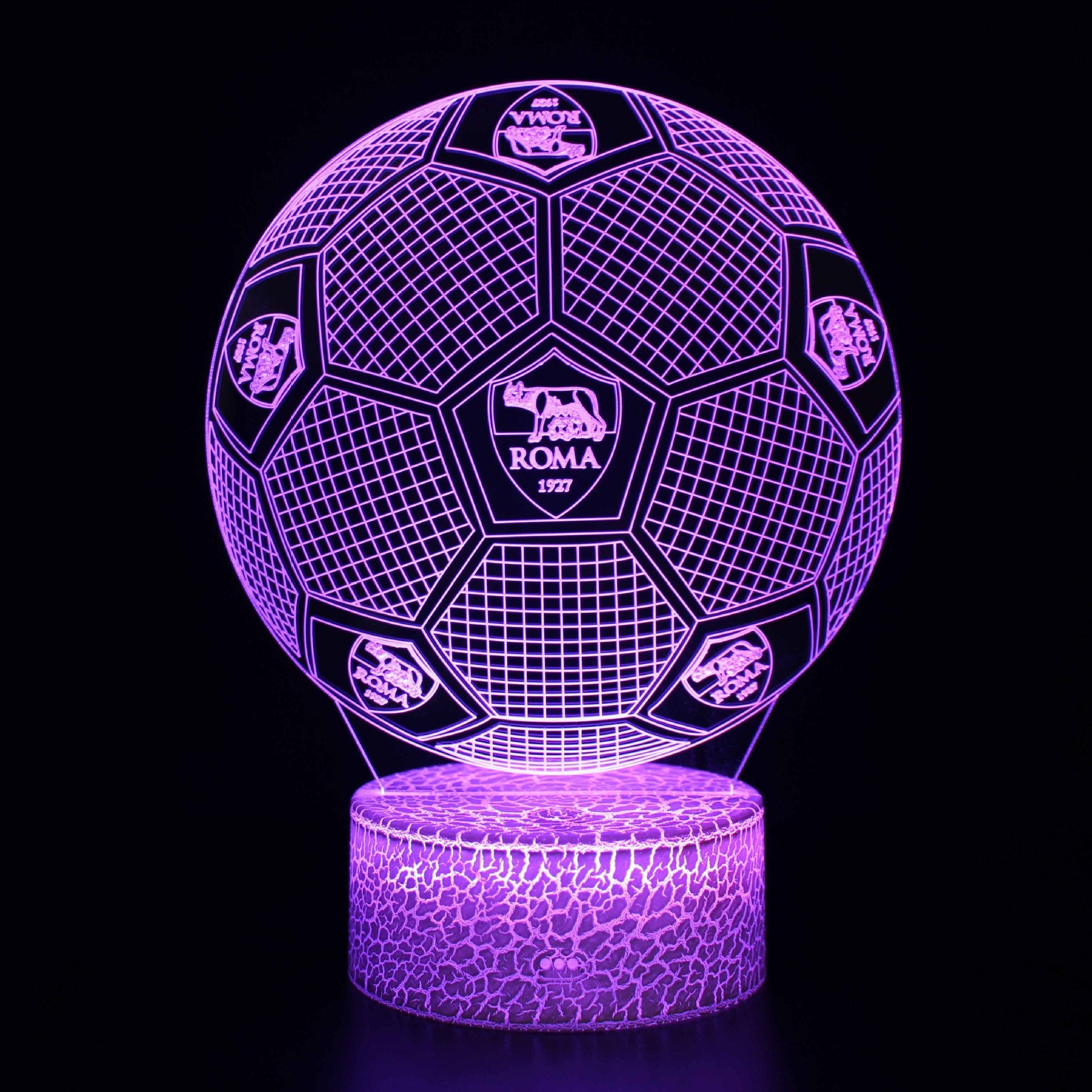Football 3D Illusion LED Lamp - Night Light - for the Bedroom