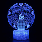 Football 3D Illusion LED Lamp - Night Light - for the Bedroom
