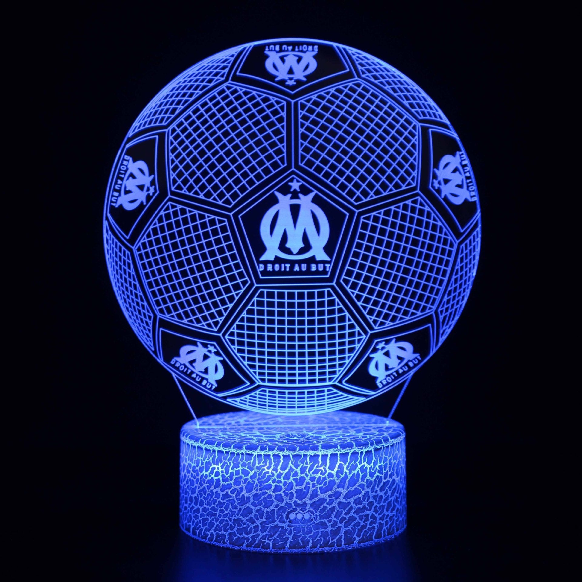 Football 3D Illusion LED Lamp - Night Light - for the Bedroom