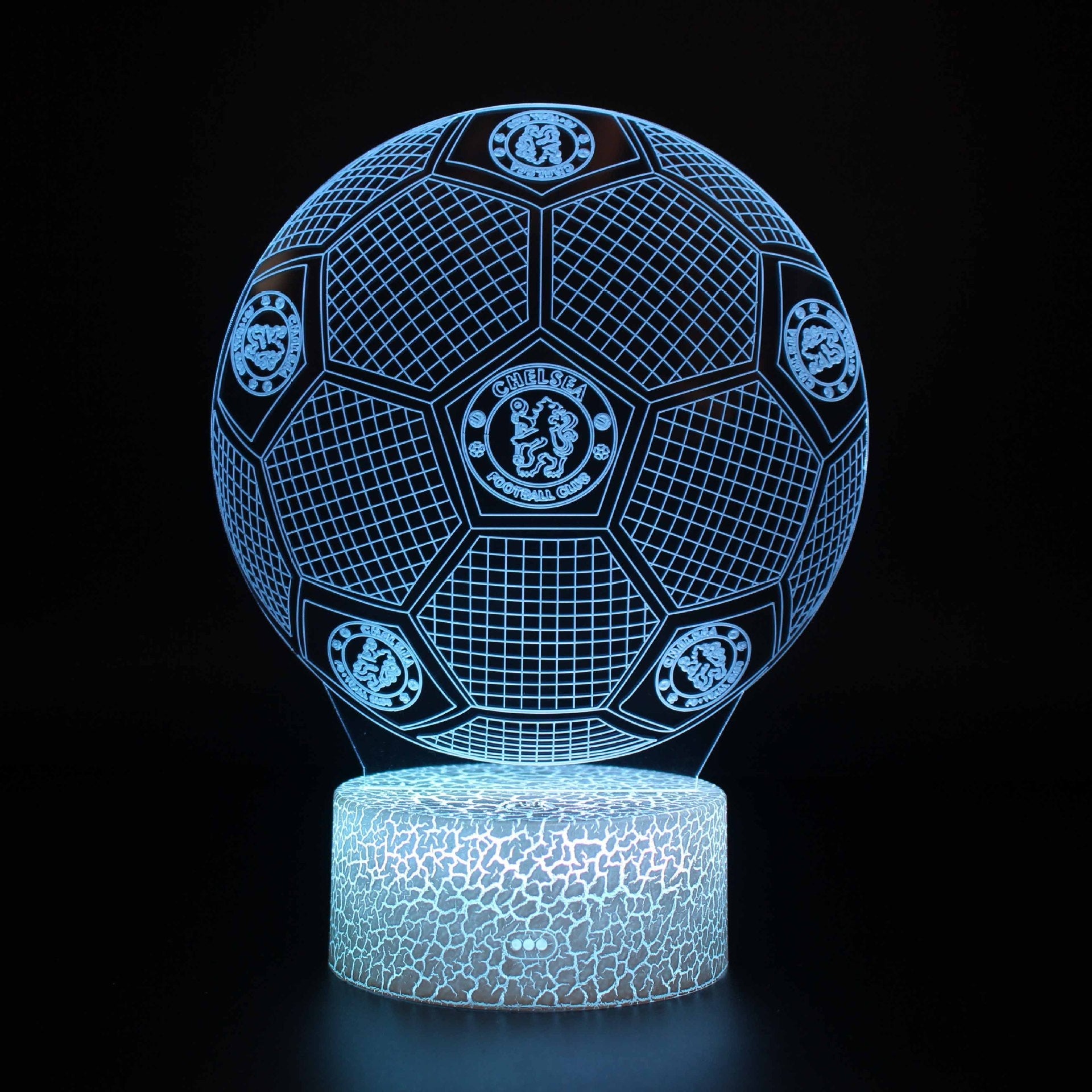 Football 3D Illusion LED Lamp - Night Light - for the Bedroom