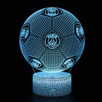 Football 3D Illusion LED Lamp - Night Light - for the Bedroom