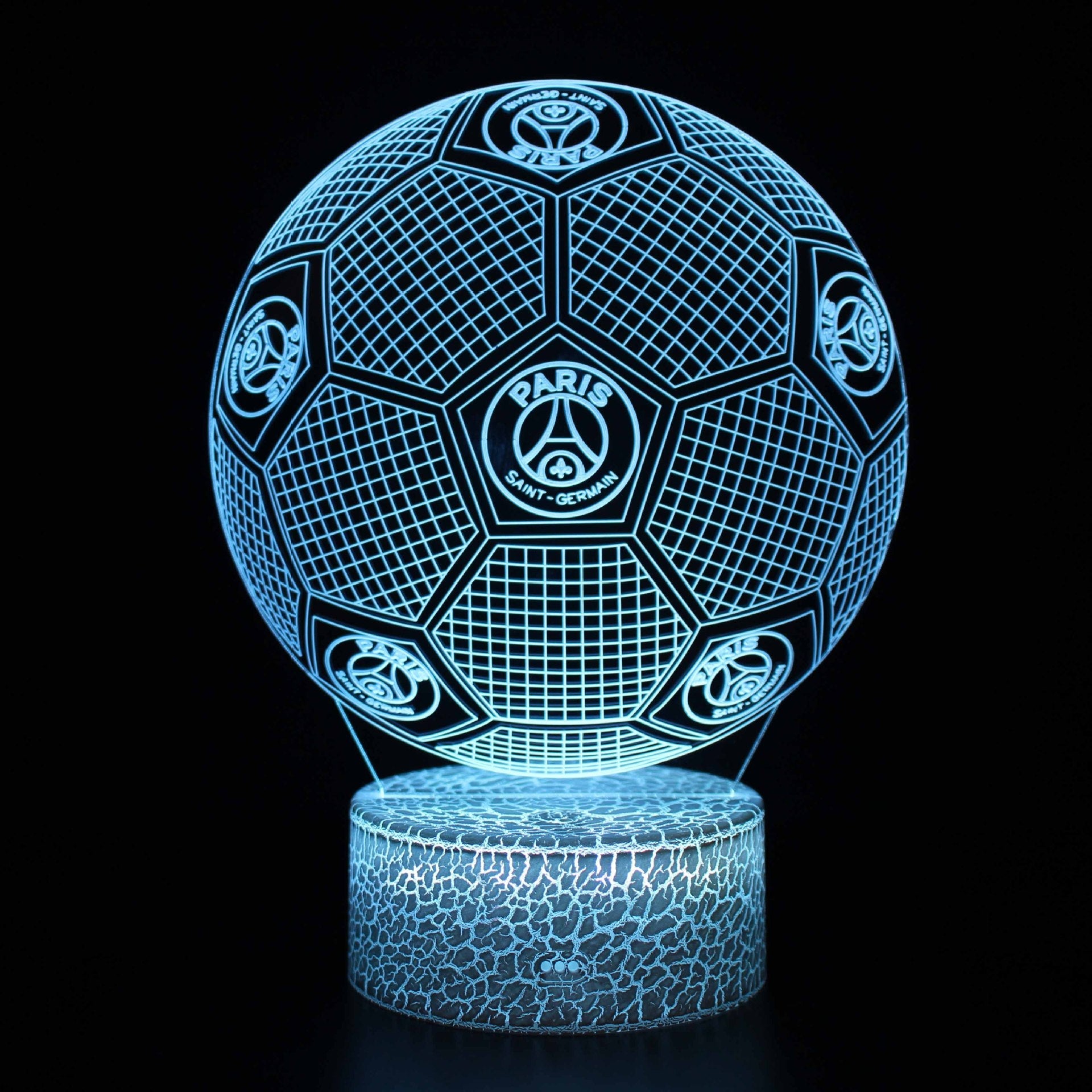 Football 3D Illusion LED Lamp - Night Light - for the Bedroom
