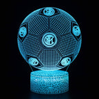 Football 3D Illusion LED Lamp - Night Light - for the Bedroom
