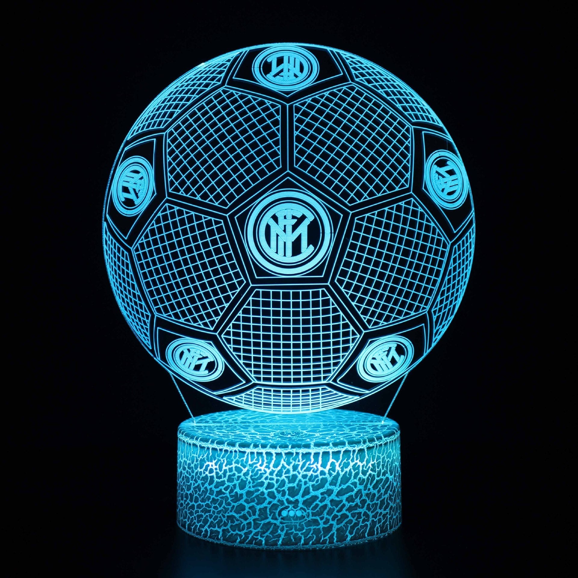 Football 3D Illusion LED Lamp - Night Light - for the Bedroom