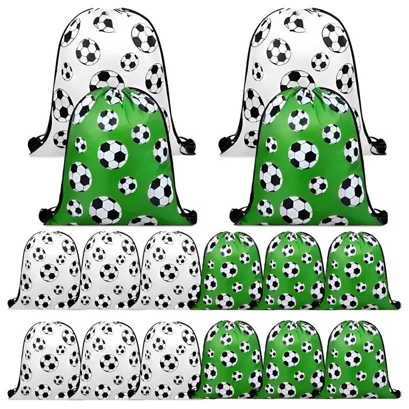 Kids Football Backpack - Multi-Pocket Trendy
