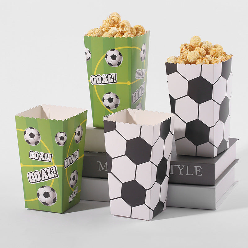 Football Popcorn Box