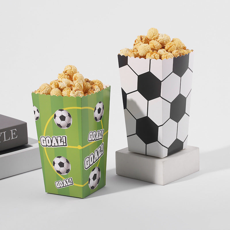 Football Popcorn Box