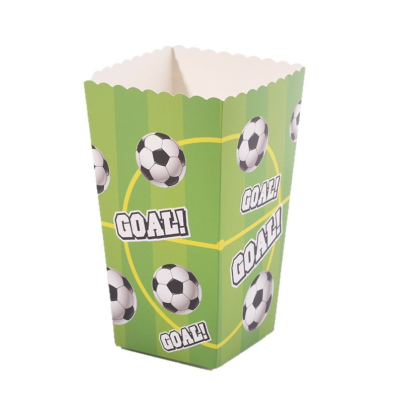 Football Popcorn Box