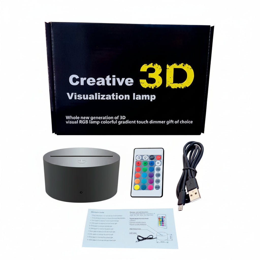 Ronaldo 3D Illusion LED Lamp - Night Light