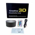 Lionel Messi 3D Illusion LED Lamp - Night Light - with Remote
