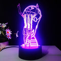 Lionel Messi 3D Illusion LED Lamp - Night Light - 16 Colours