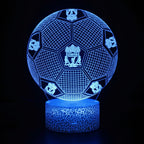 Football 3D Illusion LED Lamp - Night Light - Gift