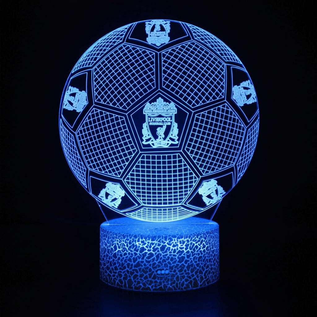 Football 3D Illusion LED Lamp - Night Light - Gift