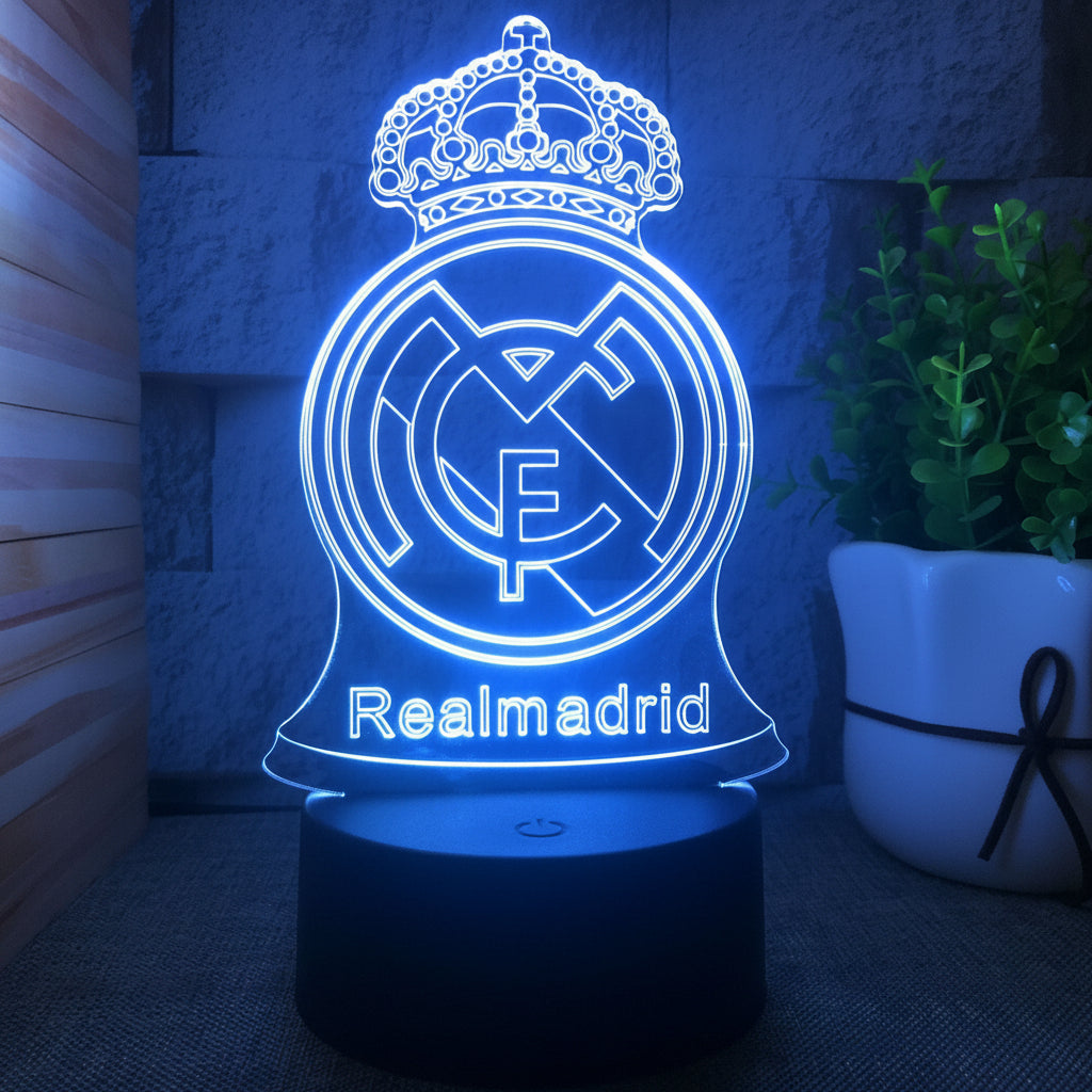 Football 3D Illusion LED Lamp - Night Light - Gift Mood Light