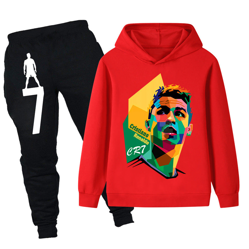 Cristiano Ronaldo Kids Football Tracksuit - for Training