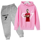 Cristiano Ronaldo Kids Football Tracksuit - Trendy