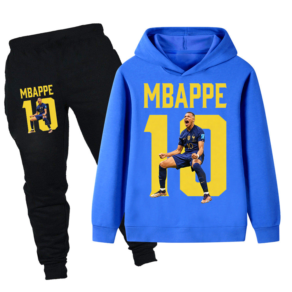 Kylian Mbappé Kids Football Tracksuit - Sporty