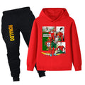 Cristiano Ronaldo Kids Football Tracksuit - Portugal - Soft
