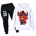 Lionel Messi Kids Football Tracksuit - Barcelona