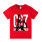Cristiano Ronaldo Kids Football T-Shirt - Sporty