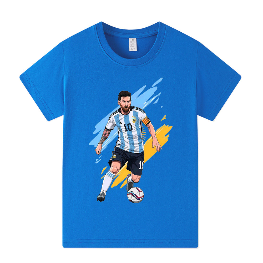 Lionel Messi Kids Football T-Shirt - Sporty