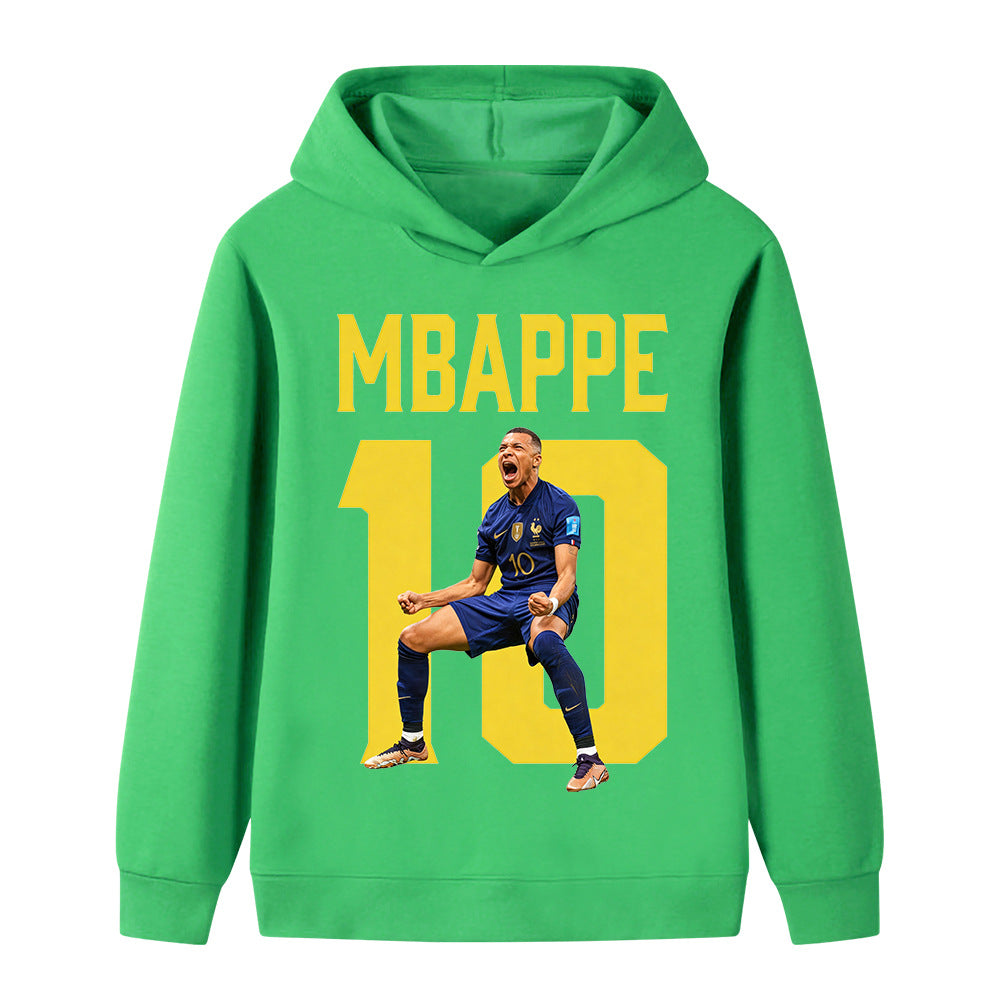 Mbappé Kids Football Hoodie - Soft
