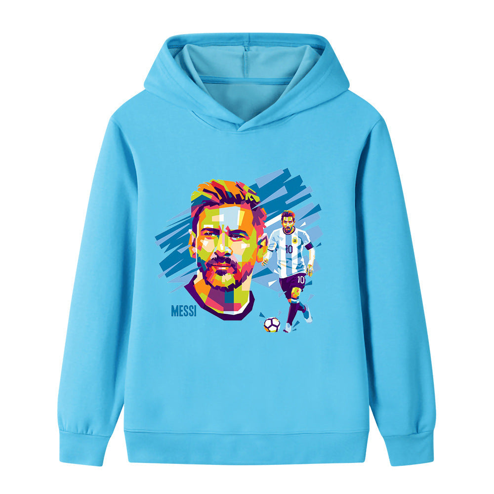 Lionel Messi Kids Football Hoodie - Sporty