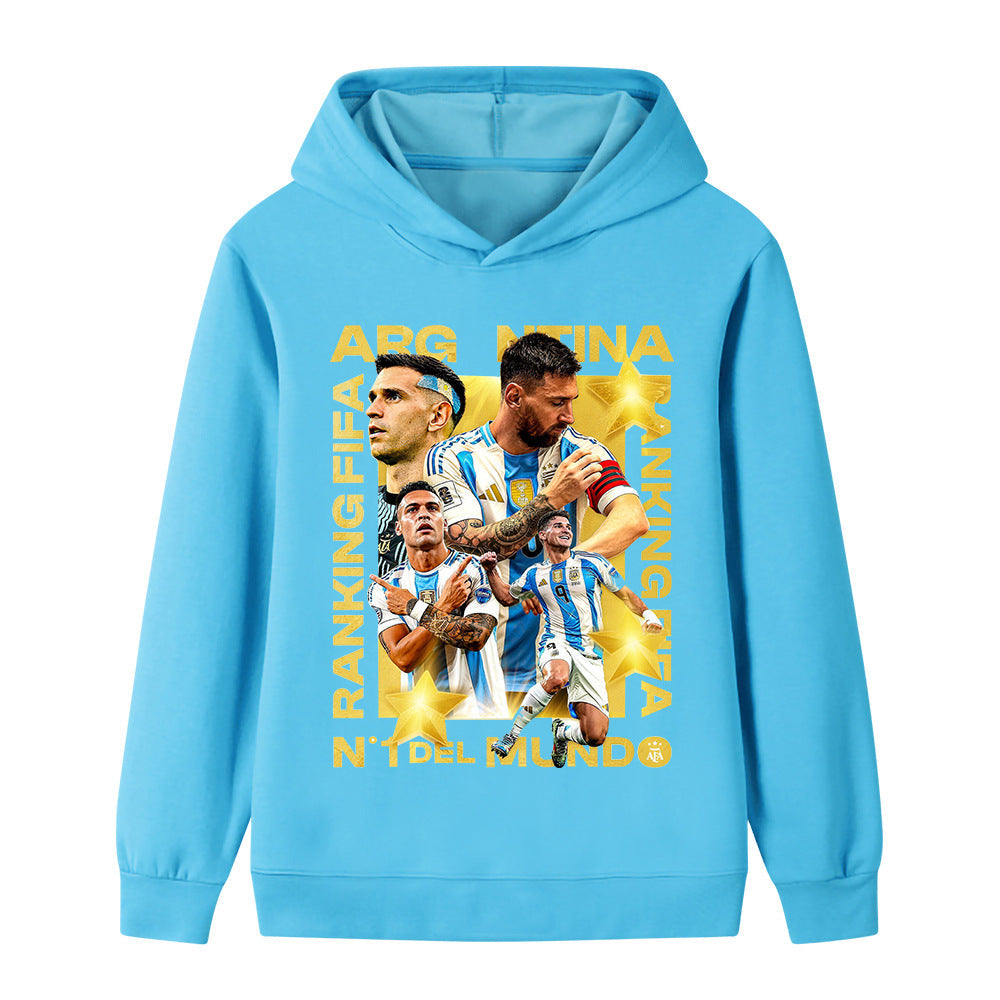 Lionel Messi Kids Football Hoodie - for Everyday