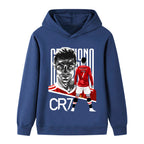 Cristiano Ronaldo Kids Football Hoodie - Manchester United - Soft
