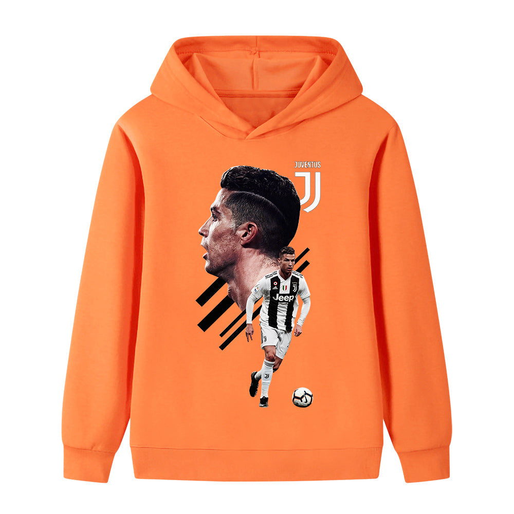 Ronaldo Kids Football Hoodie - Juventus - Sporty