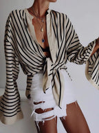 Monogram Silk – Scarf-Print Blouse