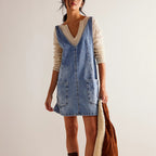 High Roller – Denim Skirtall Dress