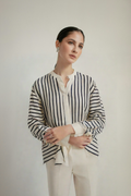 Monogram Silk – Scarf-Print Blouse