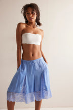 Tedi Lace – Satin Culotte Shorts