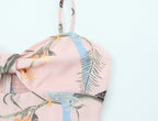 Aero Tropical – Floral Wrap Midi Dress