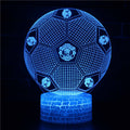 Football 3D Illusion LED Lamp - Night Light - Mood Light
