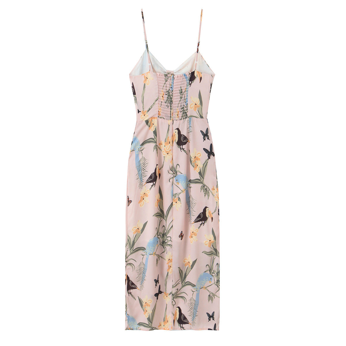 Aero Tropical – Floral Wrap Midi Dress