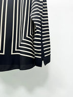 Monogram Silk – Scarf-Print Blouse