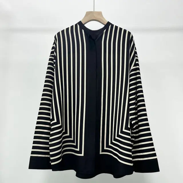 Monogram Silk – Scarf-Print Blouse