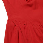 Scarlet Coquette – Halter Corset Midi Dress