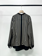 Monogram Silk – Scarf-Print Blouse