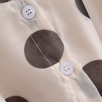 Retro Radiance – Polka Dot Organza Midi Dress