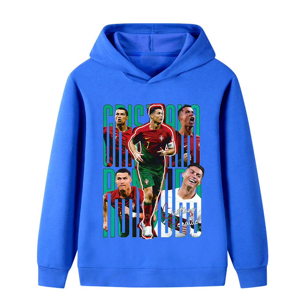 Ronaldo Kids Football Hoodie - Portugal - Soft