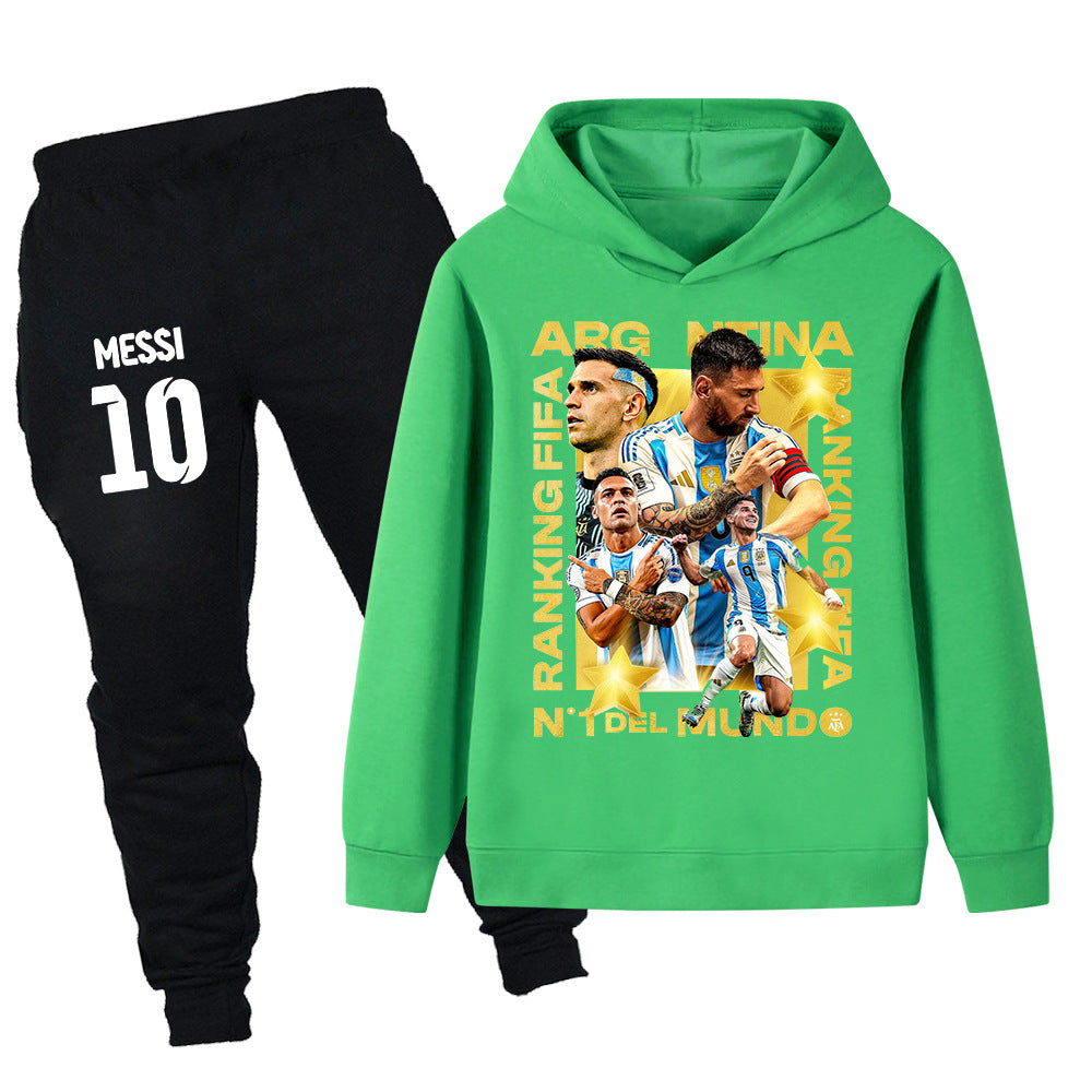 Lionel Messi Kids Football Tracksuit - Argentina - Soft