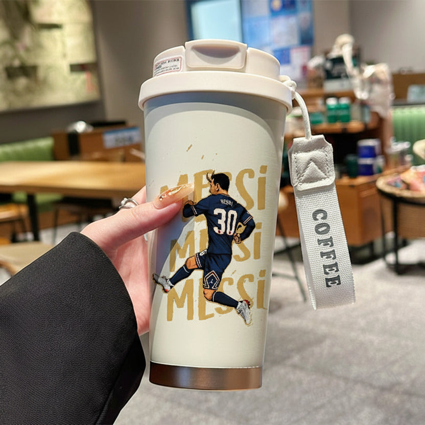Lionel Messi Insulated Water Bottle - Stainless Steel
