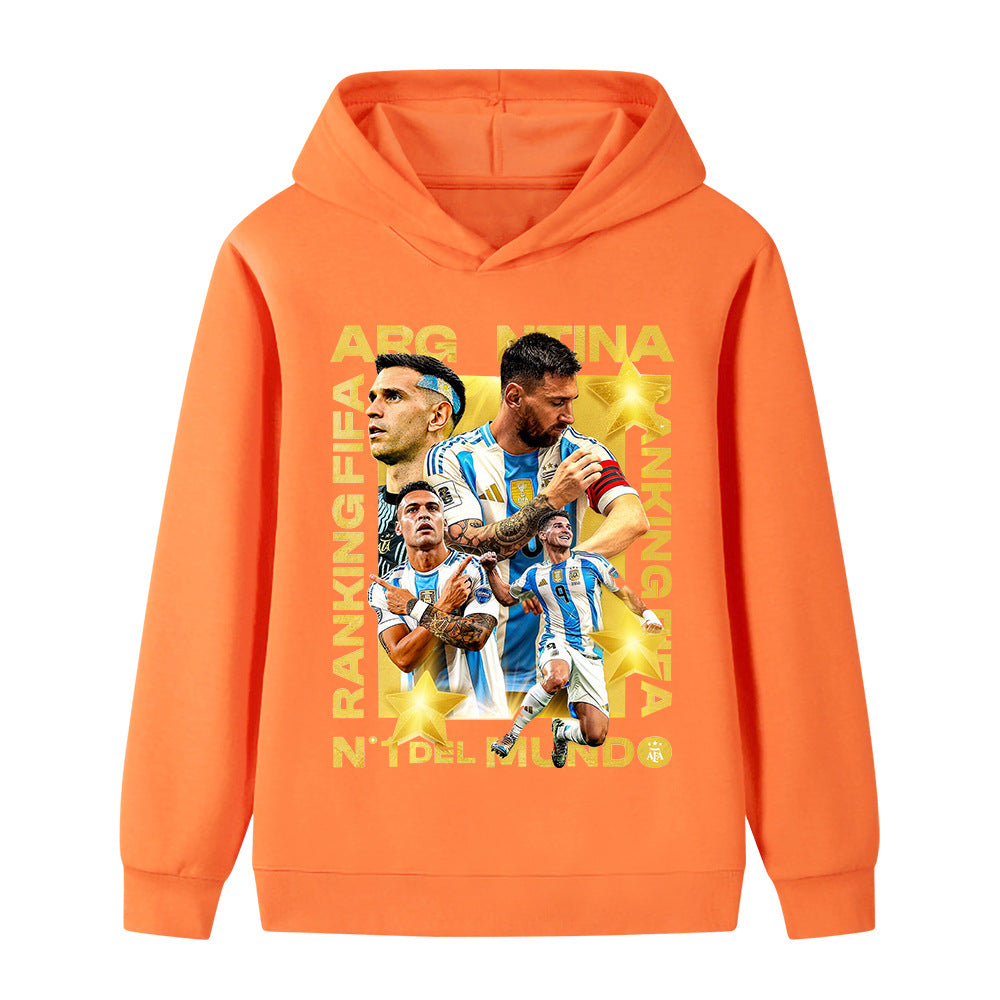 Lionel Messi Kids Football Hoodie - for Everyday