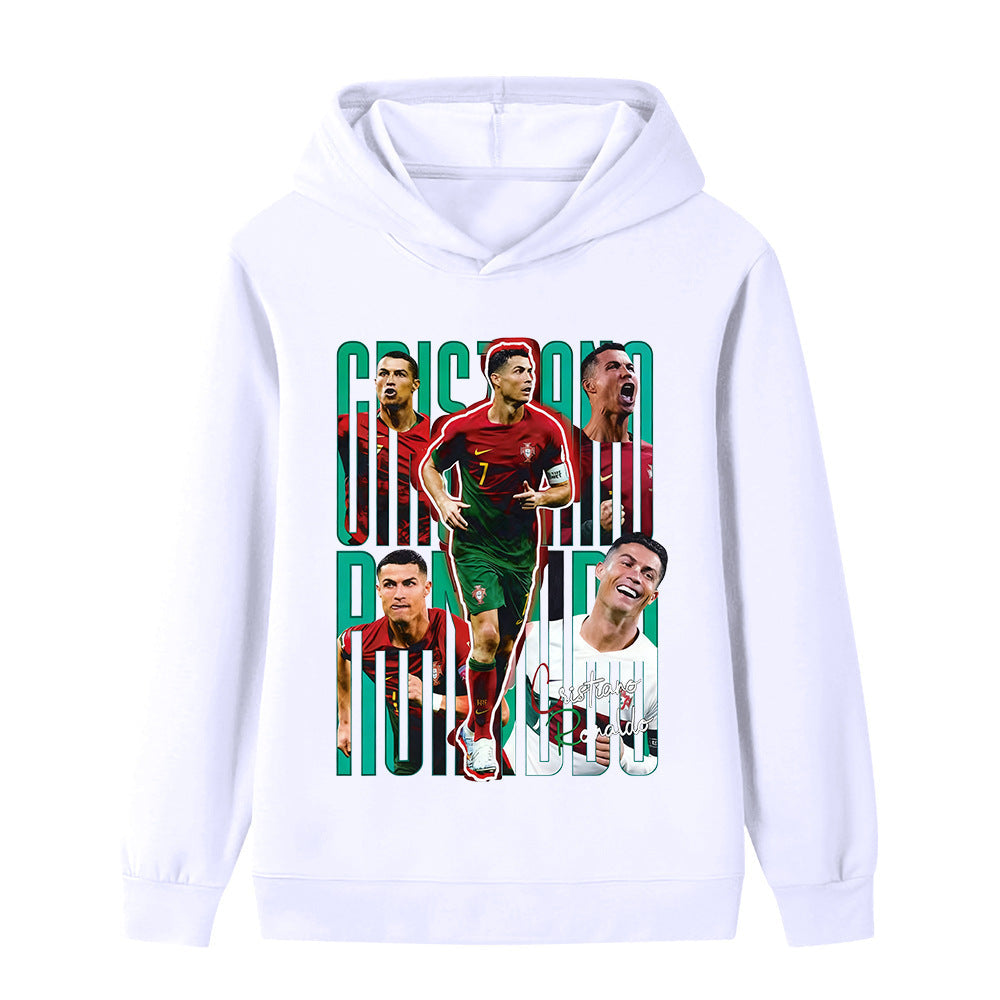 Ronaldo Kids Football Hoodie - Portugal - Soft