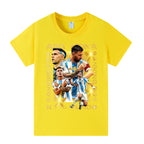 Lionel Messi Kids Football T-Shirt - Cool Design